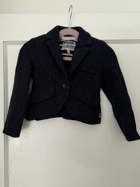Joules Girls navy blazer in size 4Y